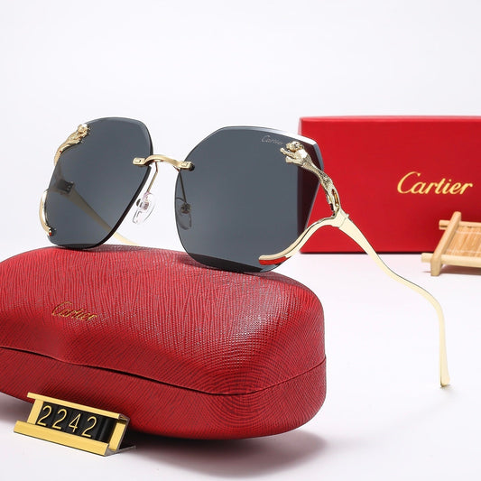 Fashion leopard head Sunglasses 2242