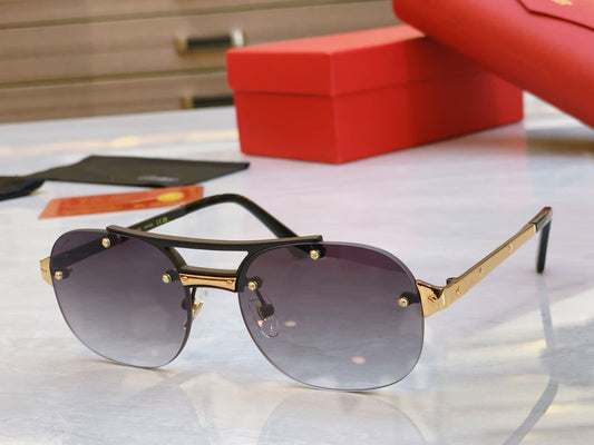 High end double bracket sunglasses