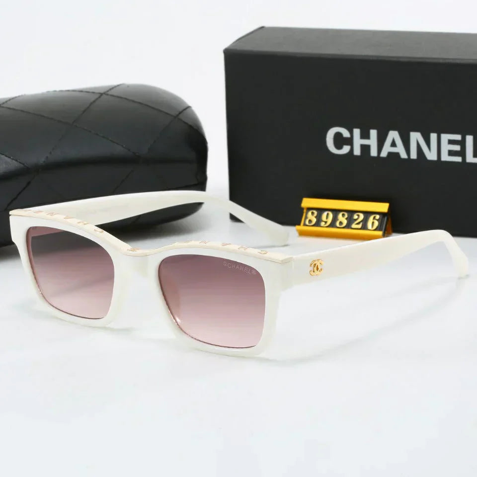 Stylish simple square frame sunglasses 89826