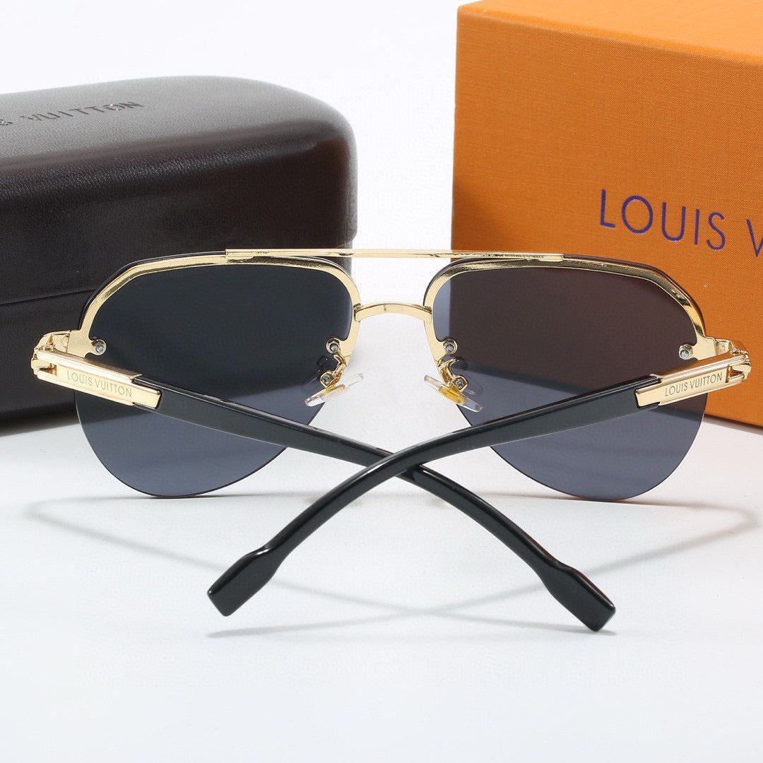 Metal Pilot Multi Color Sunglasses 873