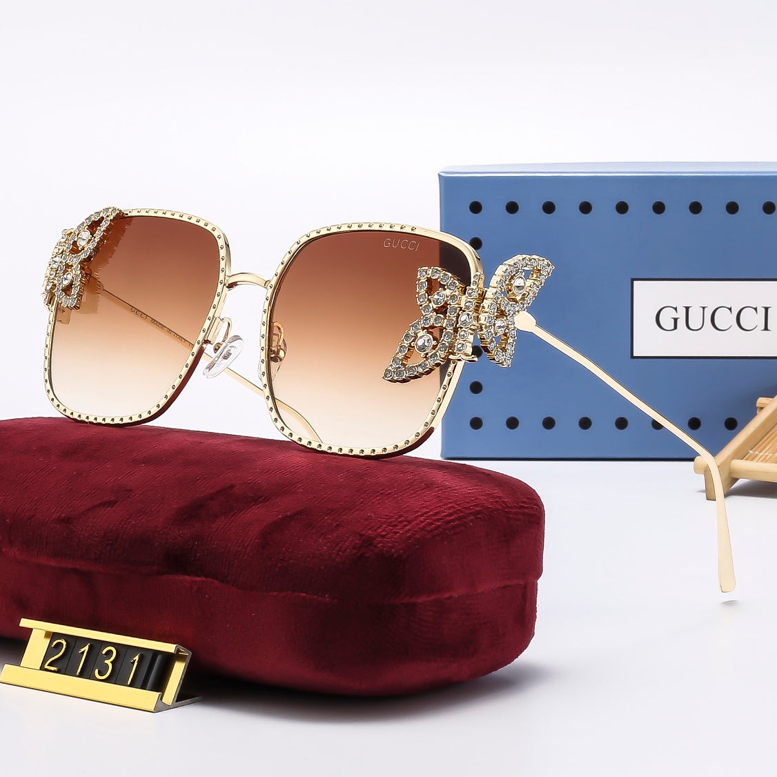 Stylish framed universal sunglasses 2131