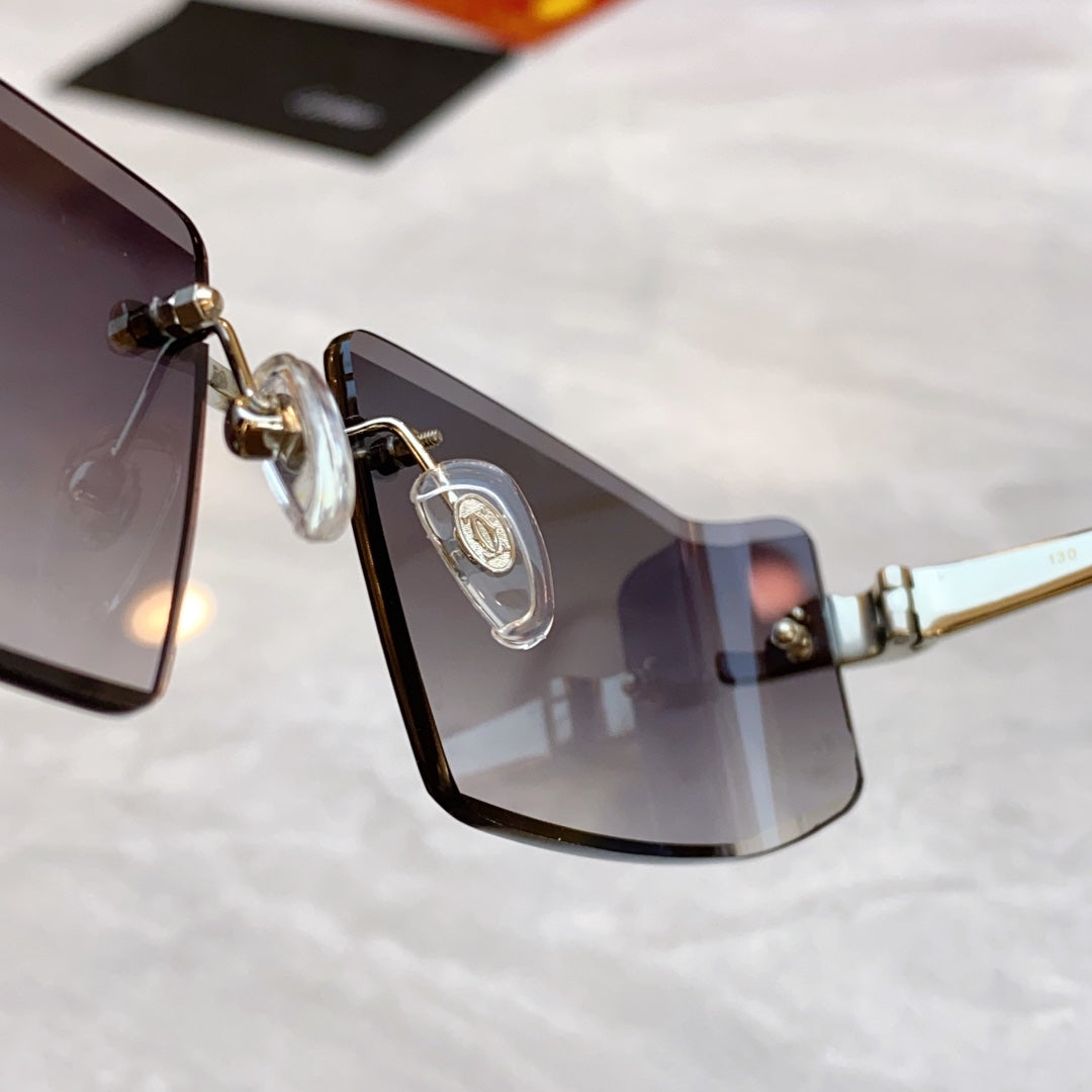 High end creative half pack lens sunglasses