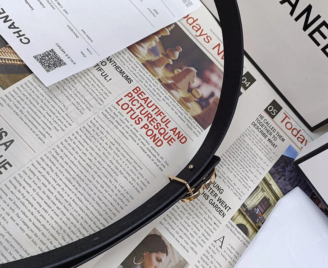 5 Colors Double C Rhinestone Belt