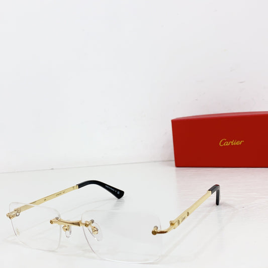 Premium Classic Brushed Transparent Sunglasses