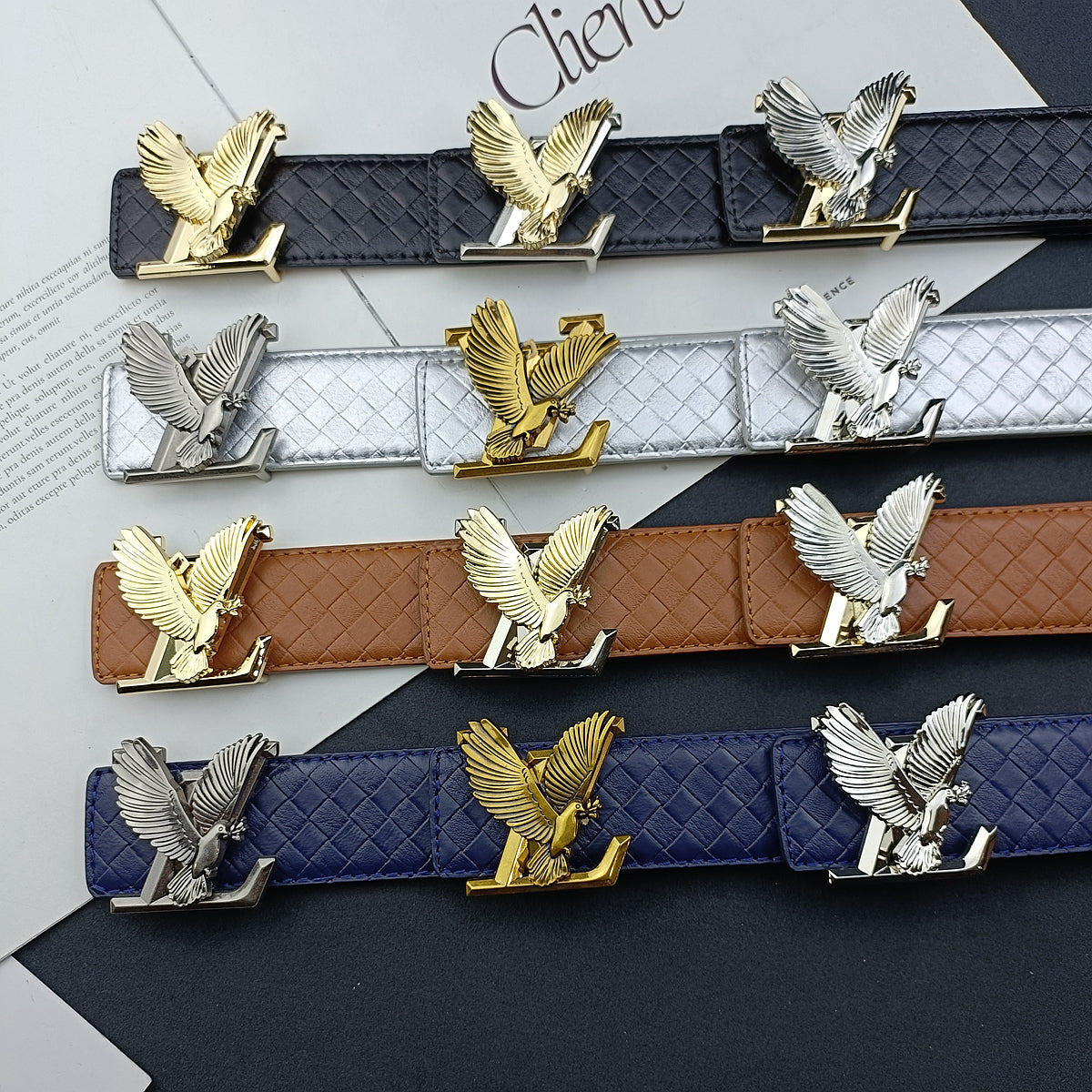 4-color fashion belt
