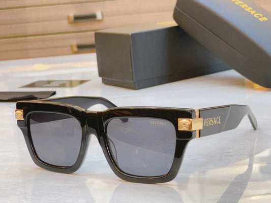 High end classic paired with sunglasses
