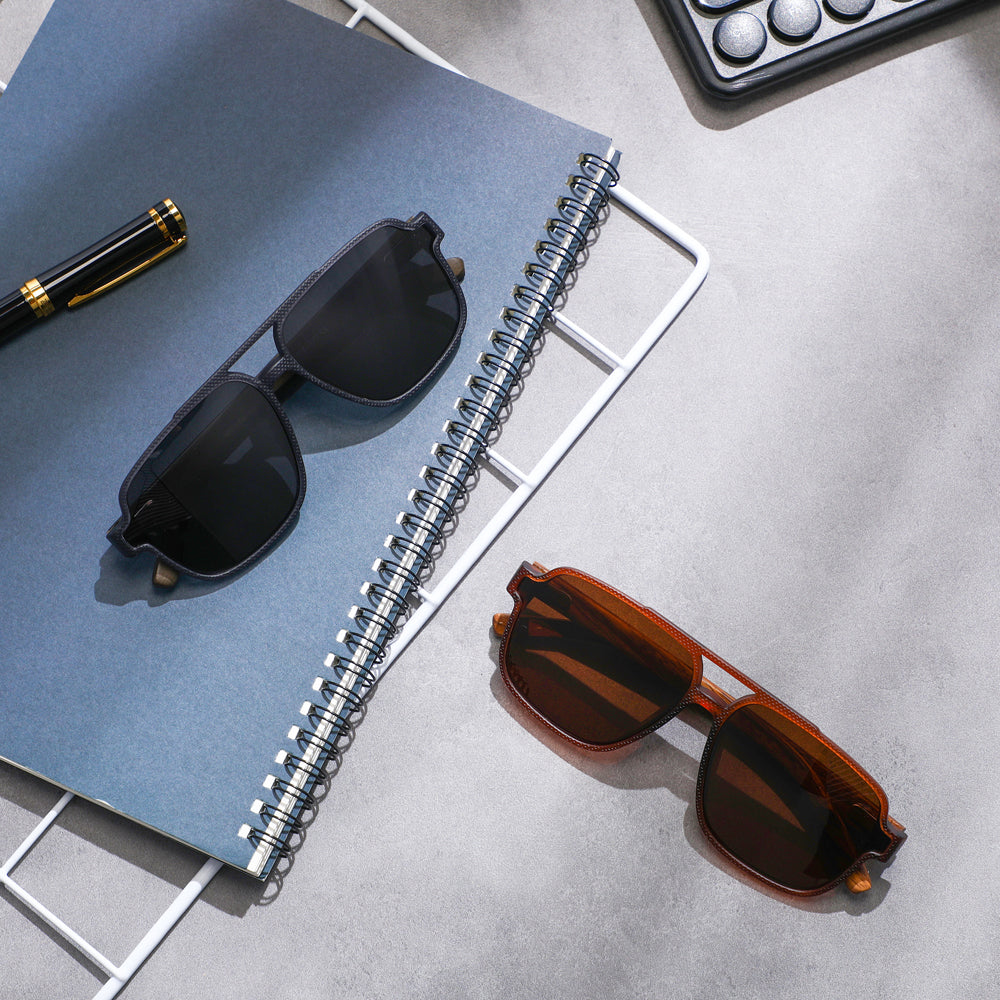 Retro Polygonal Mesh Unisex Sunglasses 1861