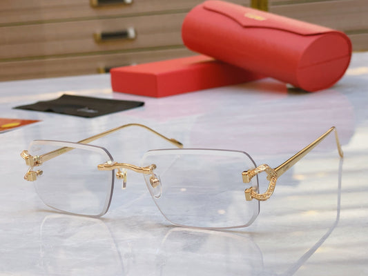 High end diamond inlaid elegant sunglasses