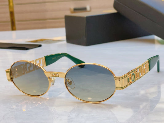 Creative hollowed out mirror legs high-end sunglasses