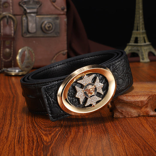 7 Colors Leather Fashion Belt