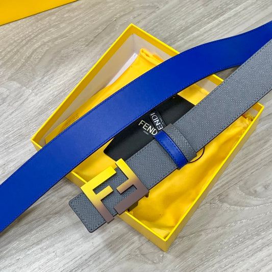 Double-sided calfskin belt width 40MM