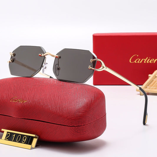 5 ColorsFashion Frameless Sunglasses2109