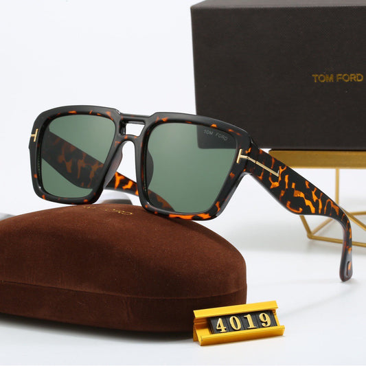 4 Colors Fashion Square-Framed Sunglasses—4019