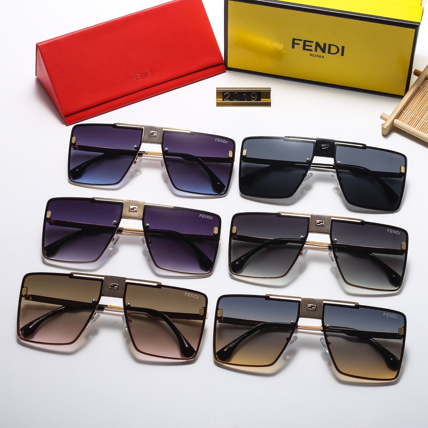 6 Colors Fashion Sunglassesā2219