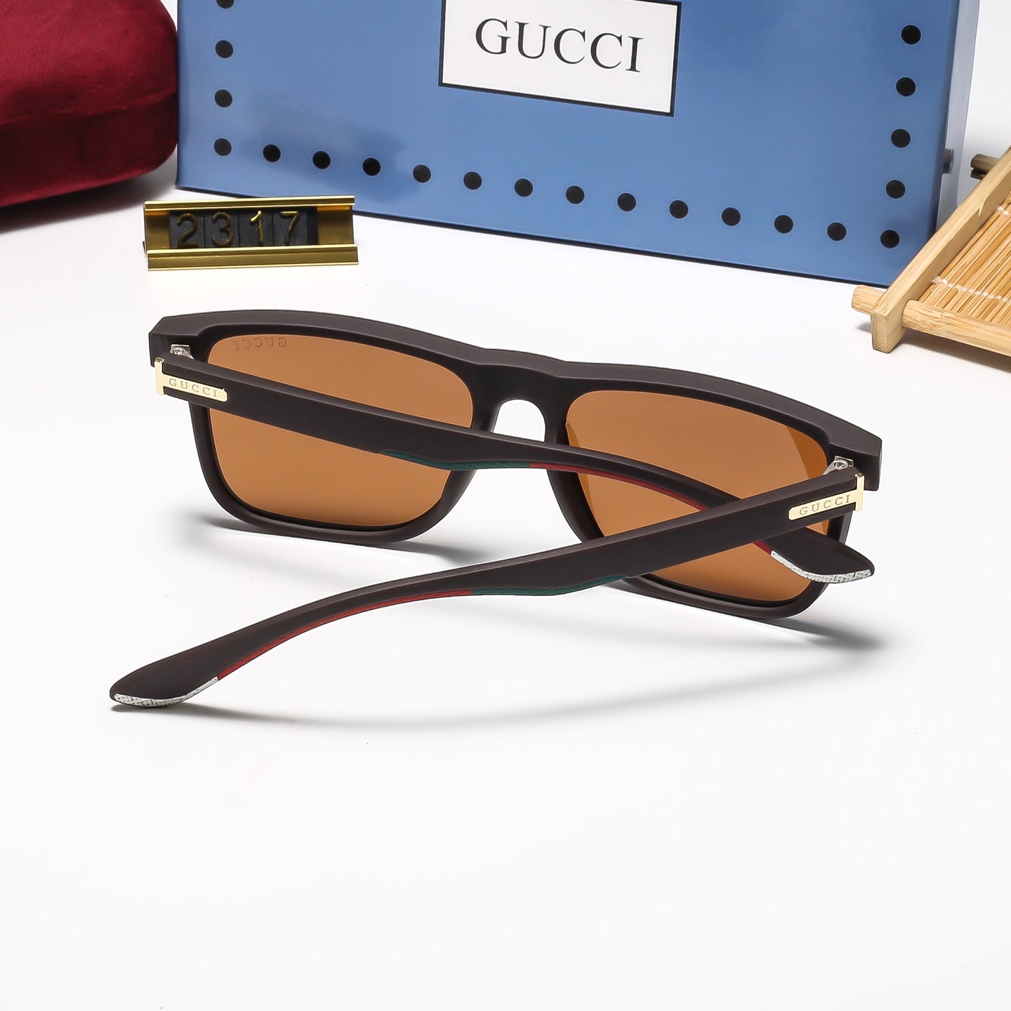 4 Colors Fashion Square-Framed Polarized Sunglassesâ2318