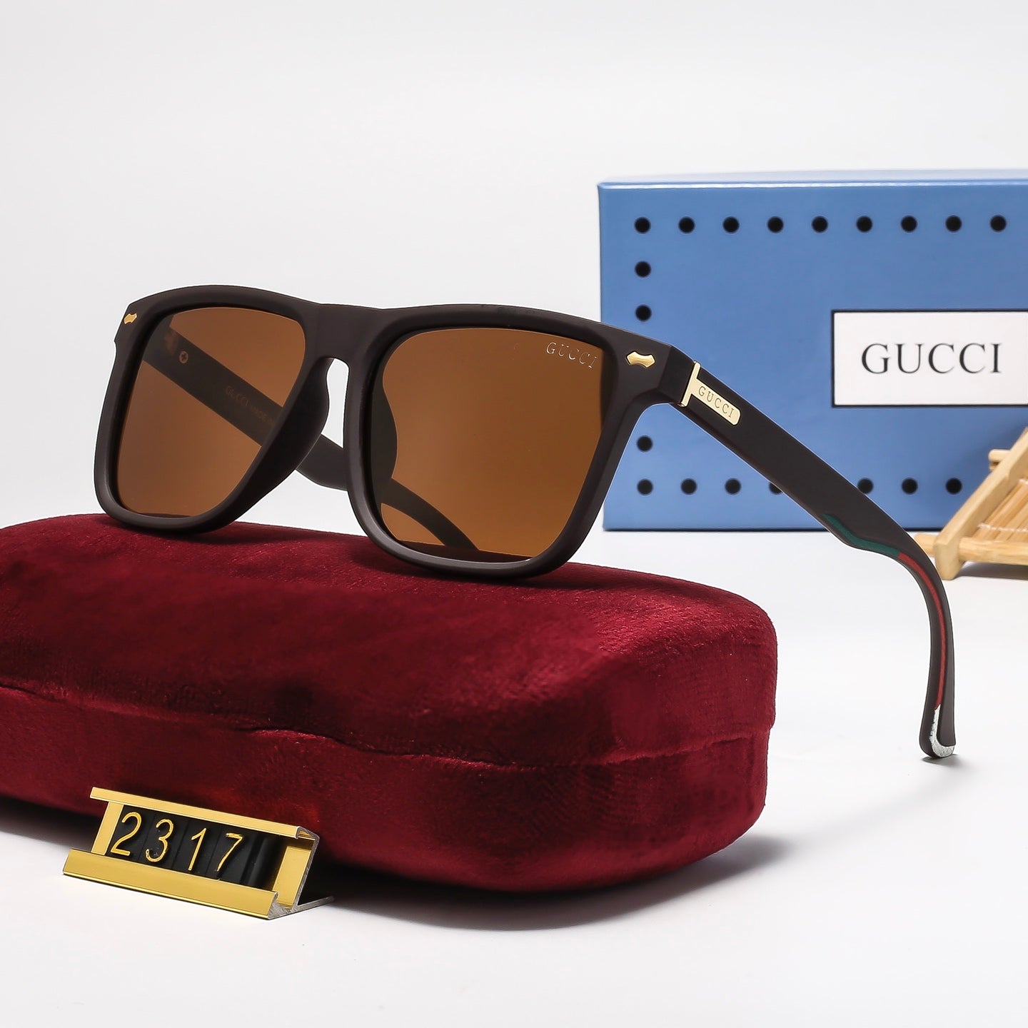 4 Colors Fashion Square-Framed Polarized Sunglassesâ2318