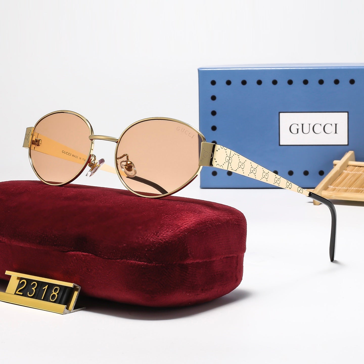 5 Colors Fashion Oval Sunglassesâ2318