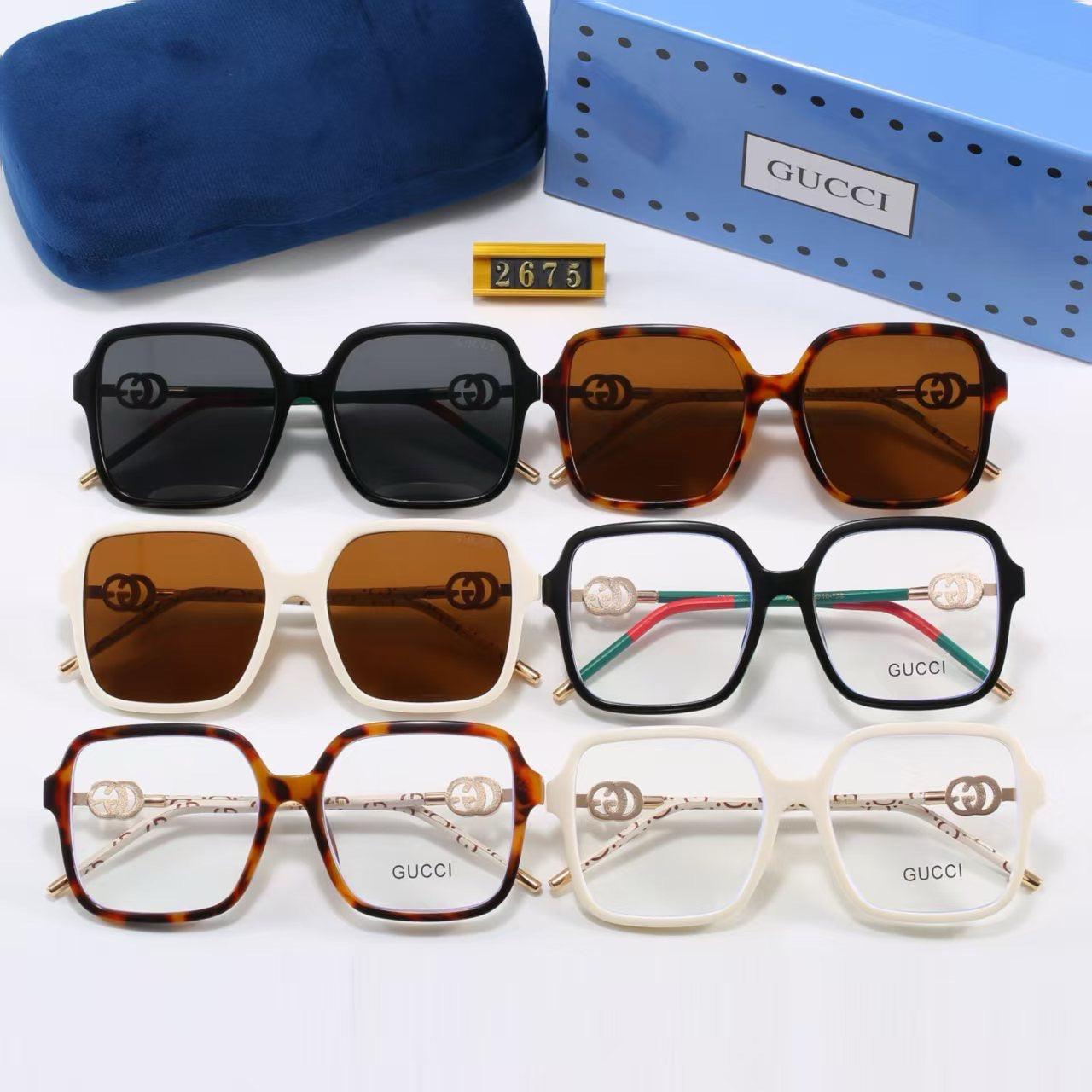 6 Colors Fashion Sunglassesā2675
