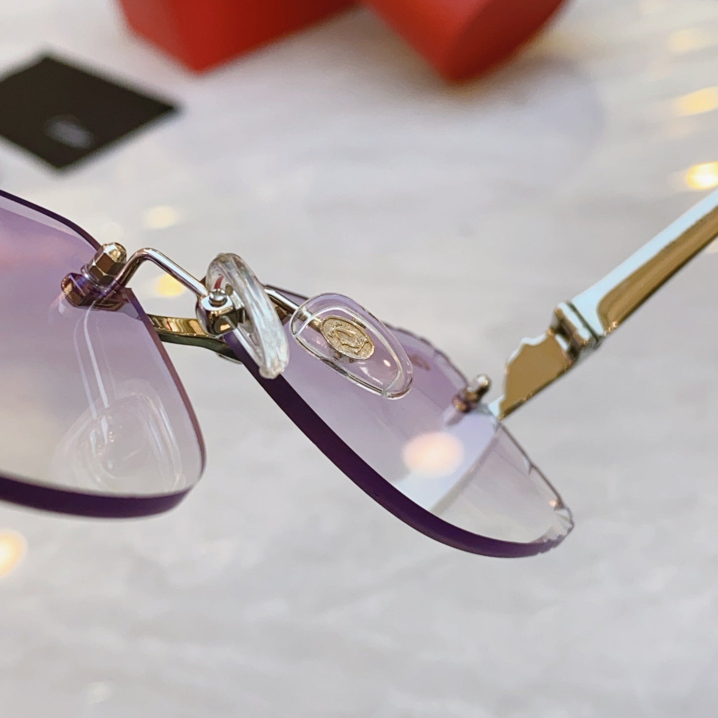 High-end new gradient sunglasses