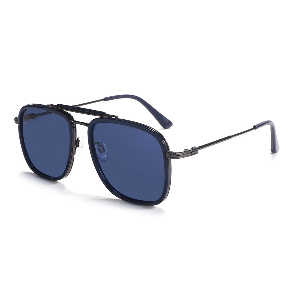 Polygonal Retro Unisex Sunglasses 8251