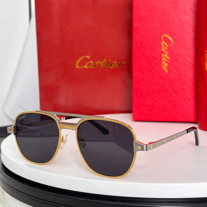 High end double bracket splicing sunglasses