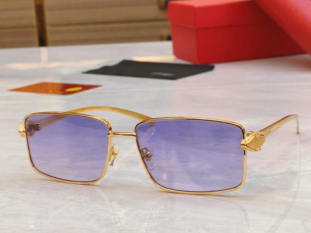 High end unique carved design sunglasses