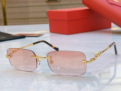 High end leopard classic sunglasses