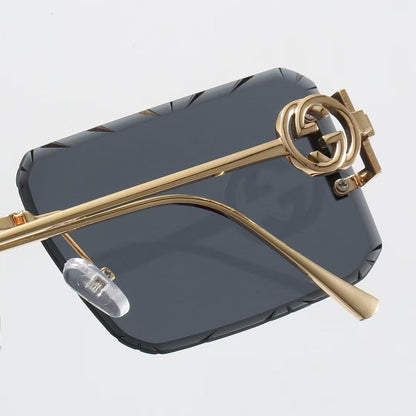 Cut Square Sunglasses-7 Colors