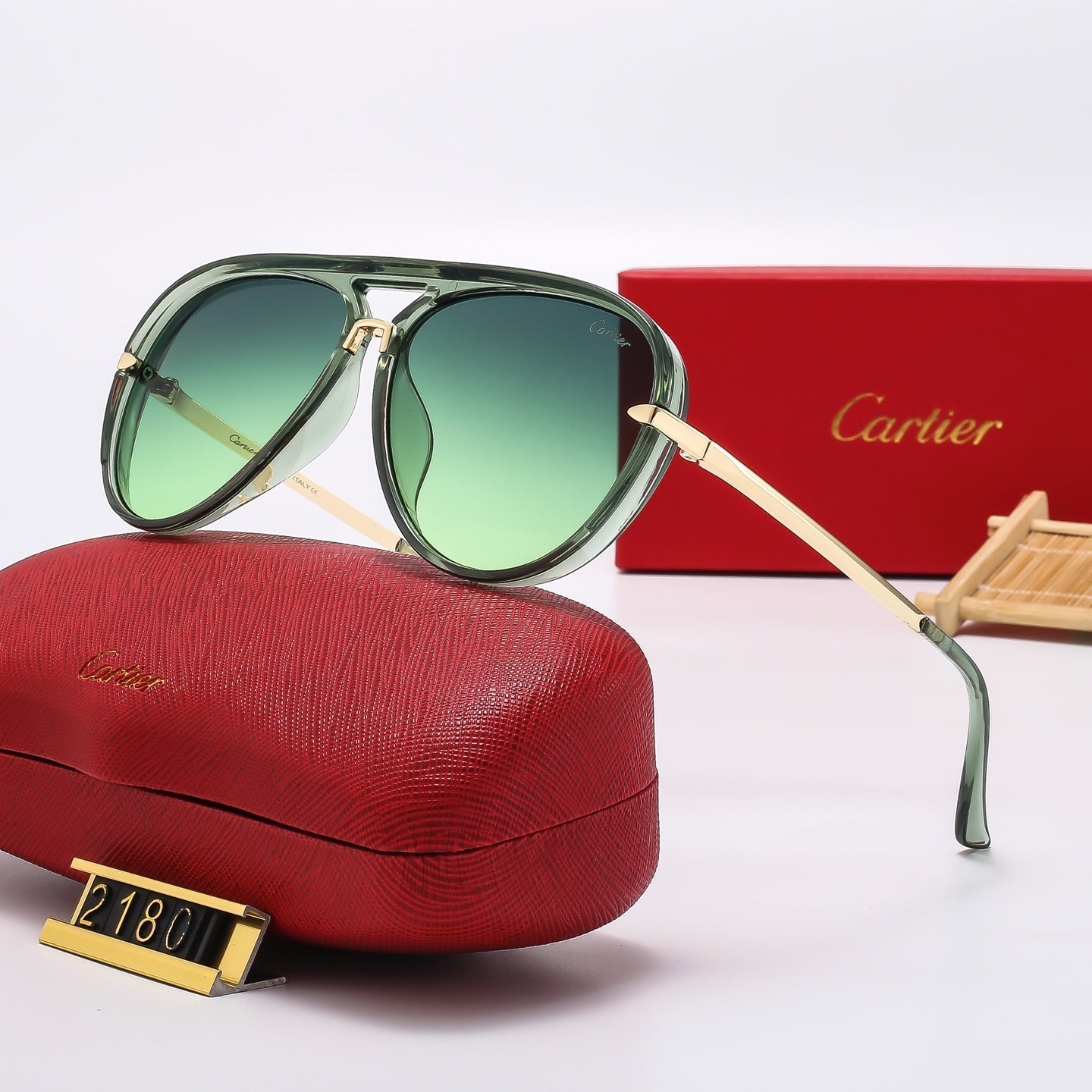 Fashion Jelly Color Sunglasses 2180