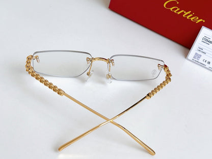 High-end new gear-shaped sunglasses