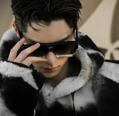 Hot Gradient Black Fashion Sunglasses