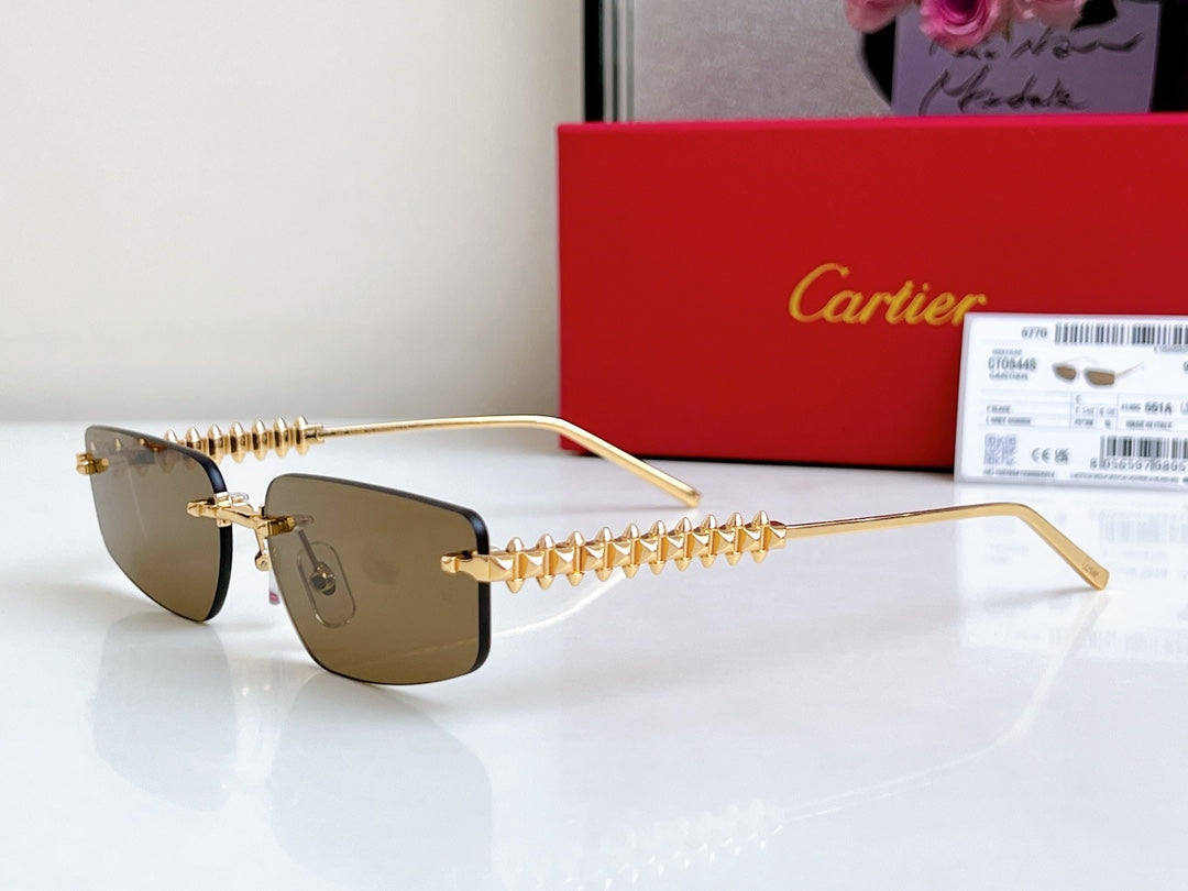 High-end inner electroplated blue film sunglasses