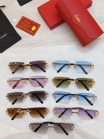 High end Precision cutting classic sunglasses without frames
