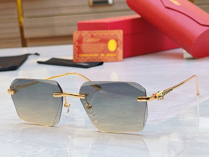High end line cut sunglasses