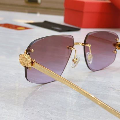 High end cutting creative carving sunglasses