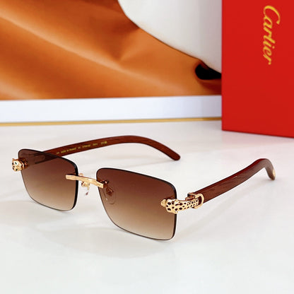 High-end classic leopard sunglasses