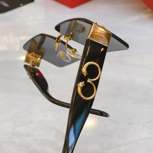 Frameless design precision cutting high-end sunglasses