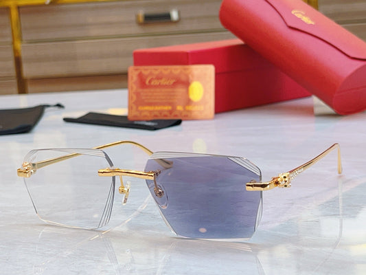 High end line cutting color changing sunglasses