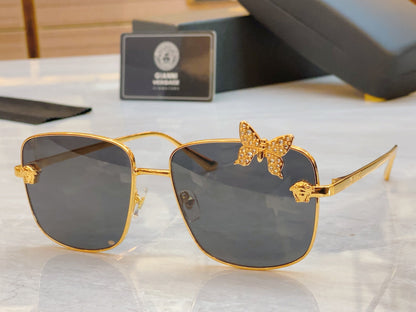 Creative butterfly decoration design for high-end sunglasses