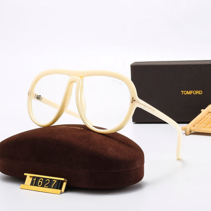 8 Colors Fashion Oval-Shaped Sunglasses—1627