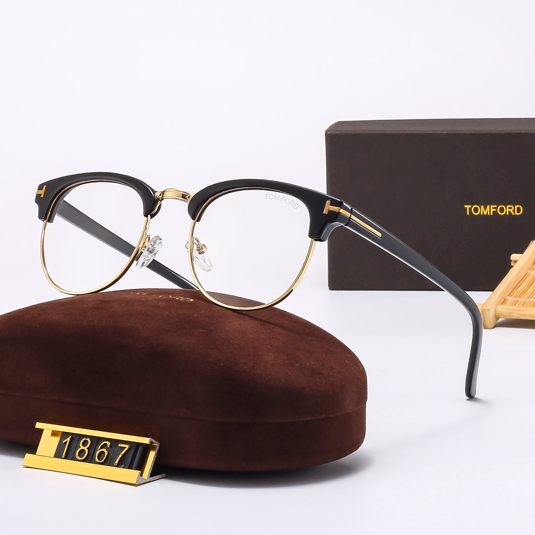 5 Colors Fashion Oval-Shaped Sunglasses—1867