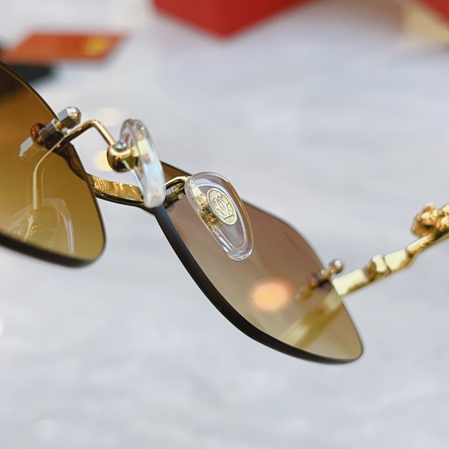 High end leopard classic sunglasses