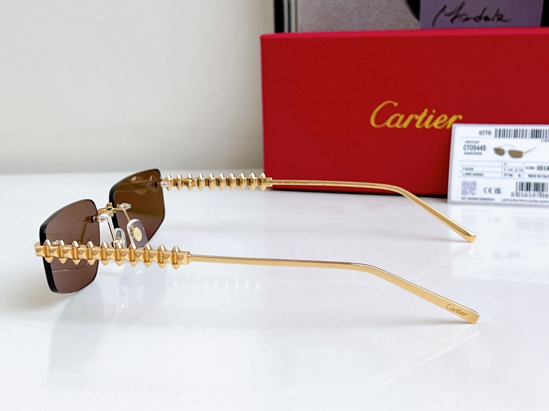 High-end inner electroplated blue film sunglasses