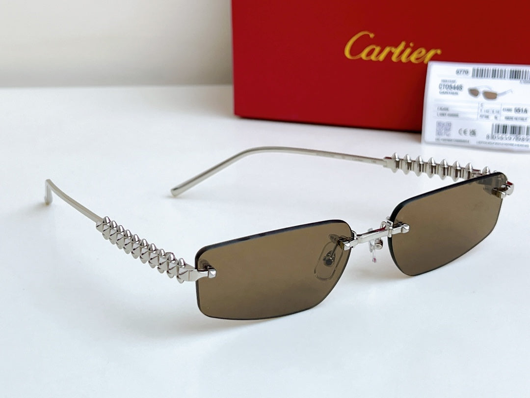 High-end inner electroplated blue film sunglasses