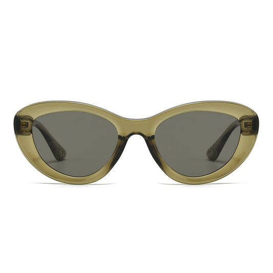Retro-Vintage Acetate Cat-Eye Tinted Sunglasses