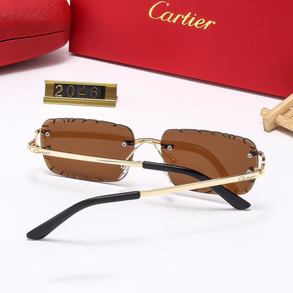 Diamond Cut 5 Colors Fashion Sunglasses—2044