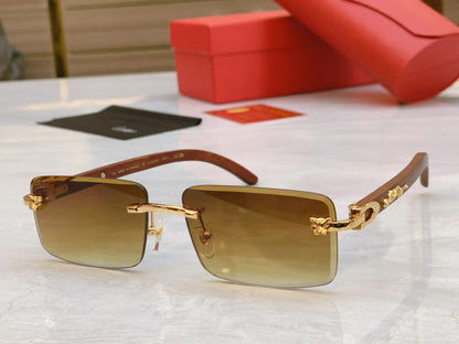 Classic high-end leopard sunglasses