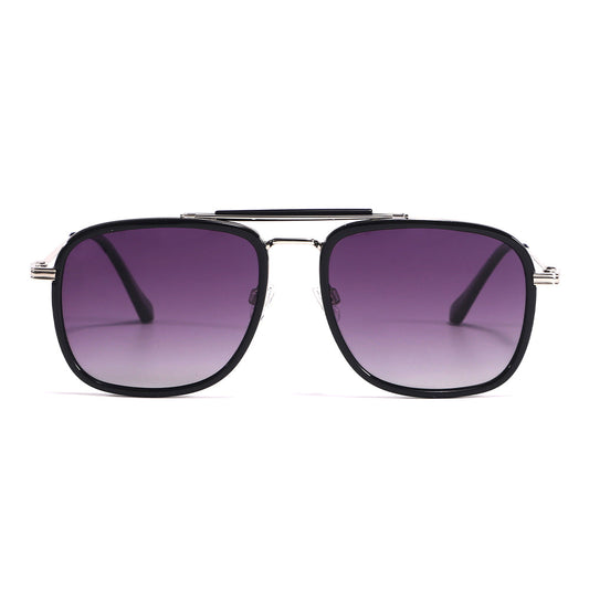 Polygonal Retro Unisex Sunglasses 8251