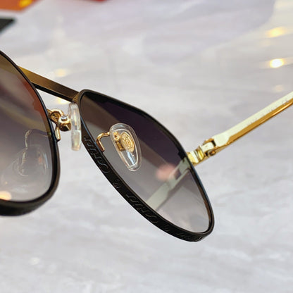 High end engraved sunshade sunglasses