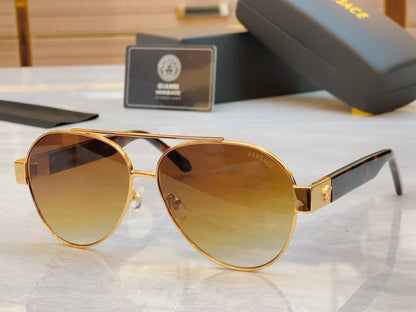 High end fashionable pilot sunglasses